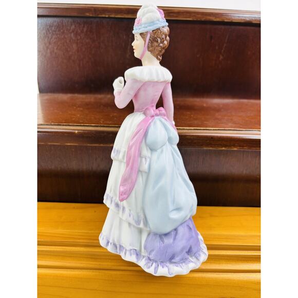 Homco #1431 Porcelain Figurine Victorian Lady 8.5 in - Picture 11 of 16